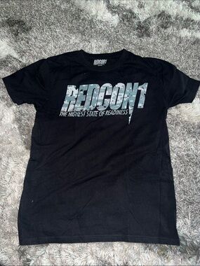 REDCON1 Men’s Black  ‘Camoflauge’ Logo T-Shirt
